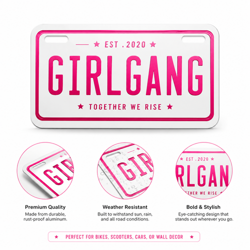 GG Moto Plate